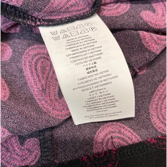 MICHAEL Michael Kors Printed Handkerchief-Hem Dress Dark Ruby L petite - Picture 6 of 8